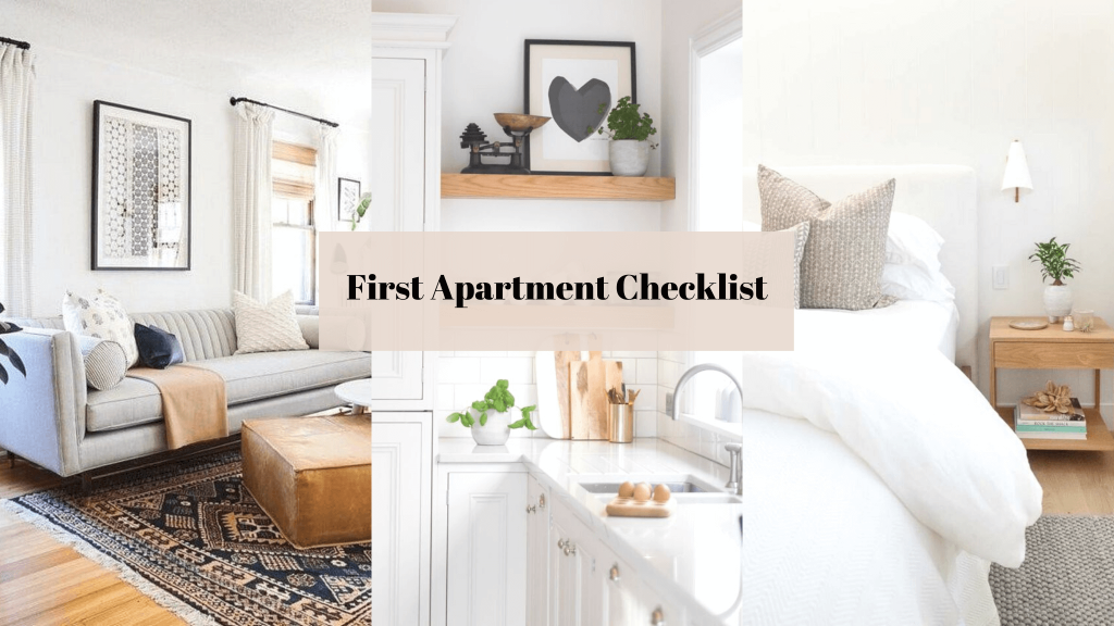 First Apartment Checklist