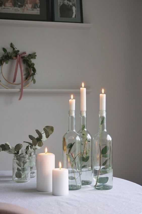 eucalyptus foliage christmas decor idea
