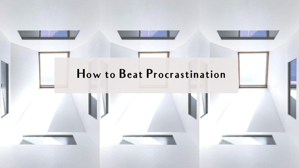 how to beat procrastination