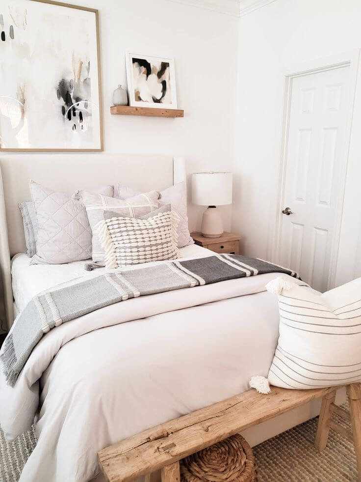 simple neutral bedroom