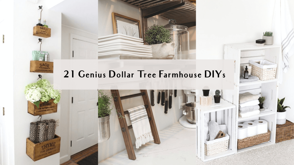 dollar store farmhouse diy