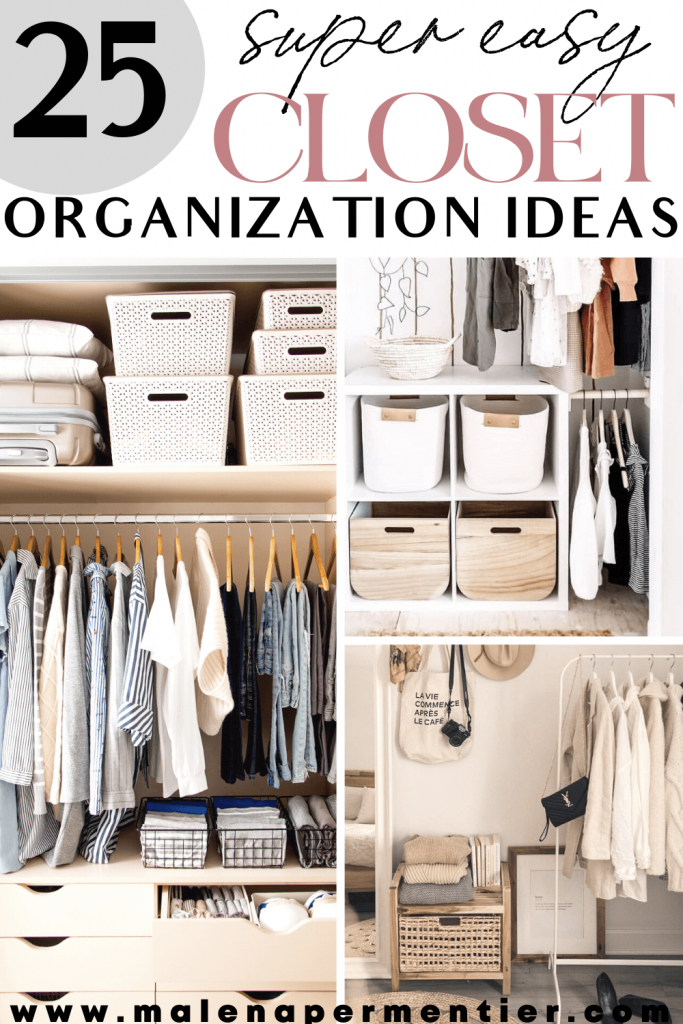 small closet organization ideas