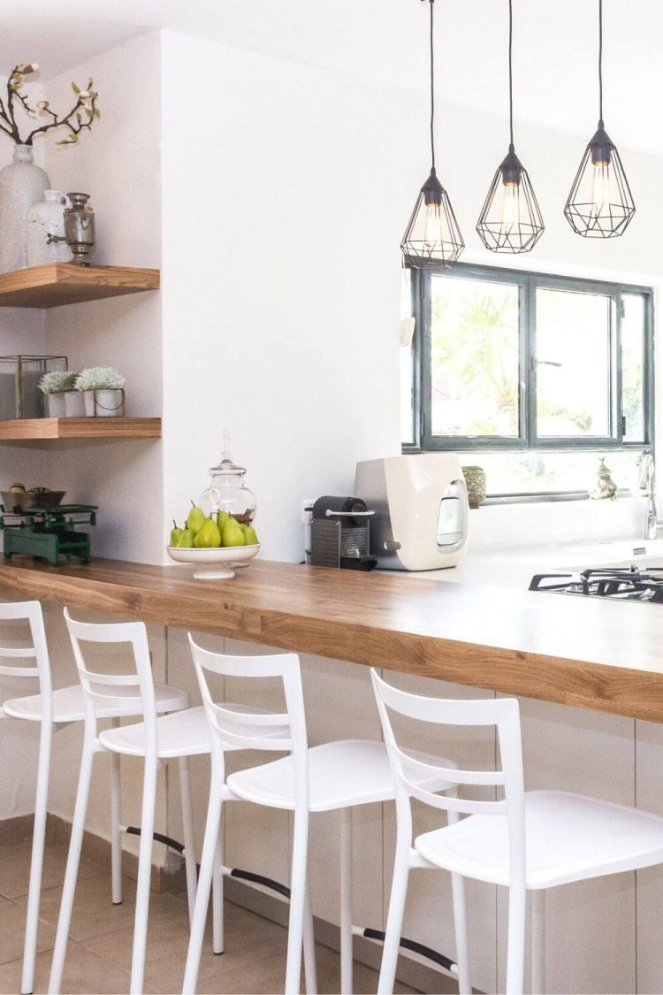 kitchen counter organization