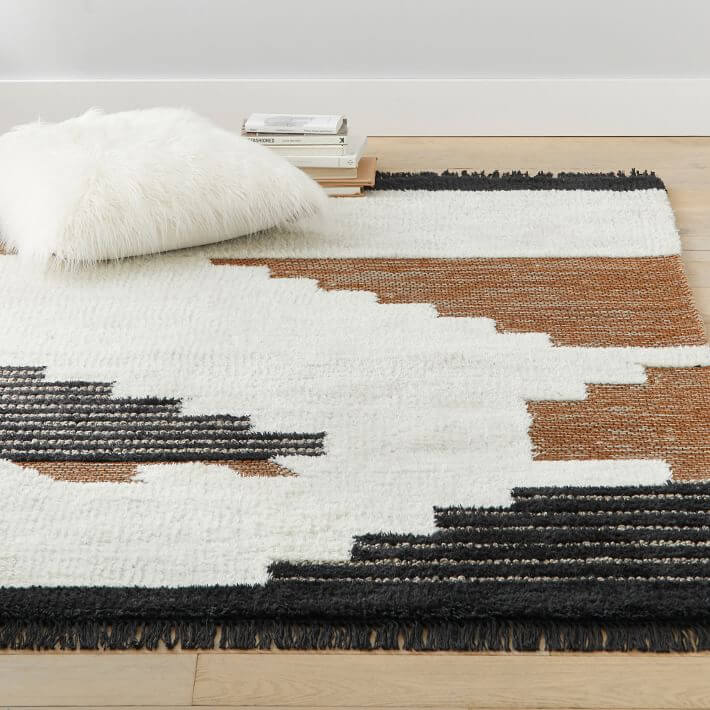 west elm colca rug dupe