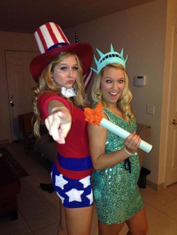 land of the free college costumes halloween