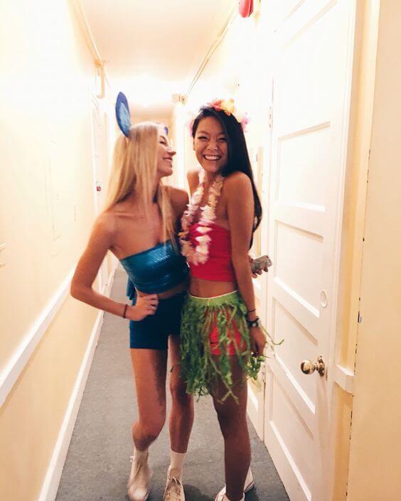 duo halloween costume lilo and stitch