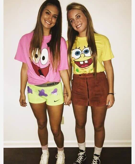 spongebob halloween costume girl