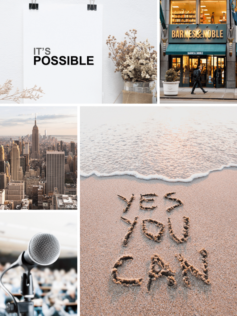 online vision board example